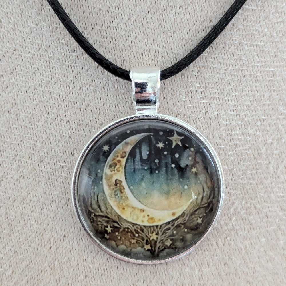Mystical Celestial Pendant Necklace